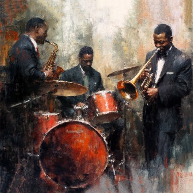 Jaaz band schilderij
